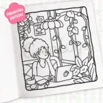 Girl Moments Coloring Book Vol.1 - Image 7